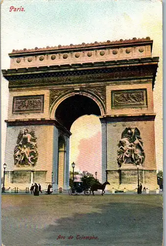 38494 - Frankreich - Paris , Arc de Triomphe - nicht gelaufen