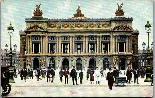 38503 - Frankreich - Paris , Opera - nicht gelaufen
