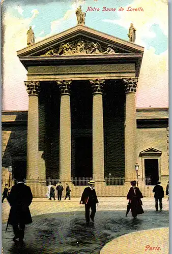 38505 - Frankreich - Paris , Notre Dame de Lorette - nicht gelaufen