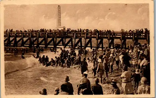 38520 - Frankreich - Capbreton , Un coin de Plage , pres de la Jetee , La Cote d'Argent - nicht gelaufen