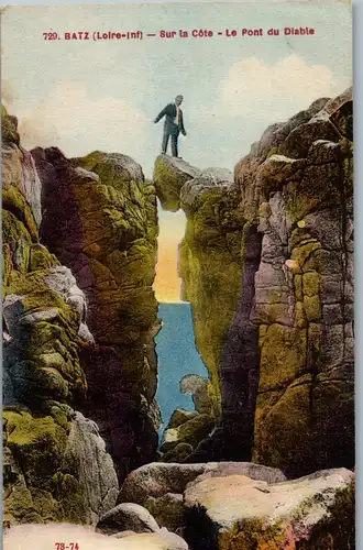 38533 - Frankreich - Batz , Sur la Cote , Le Pont du Diable - gelaufen