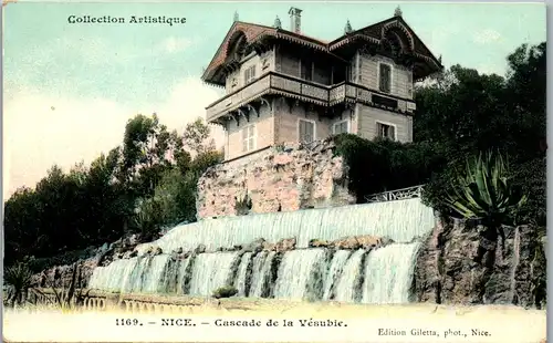 38538 - Frankreich - Nice , Cascade de la Vesubie - nicht gelaufen