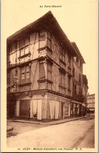 38541 - Frankreich - Albi , Maison Enjalbert , Rue Timbal - nicht gelaufen