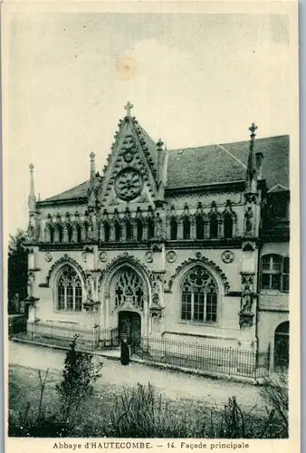 38543 - Frankreich - Abbaye d'Hautecombe , Facade principale - nicht gelaufen