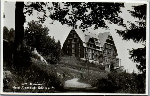 38596 - Schweiz - Braunwald , Hotel Alpenblick - nicht gelaufen