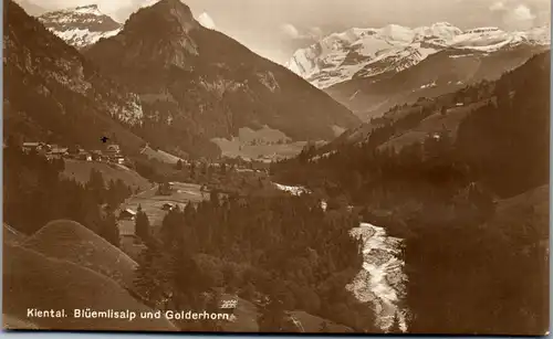 38610 - Schweiz - Kiental , Blüemlisalp und Golderhorn - nicht gelaufen