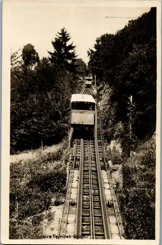 38616 - Schweiz - Funiculaire Territet Glion - gelaufen 1938