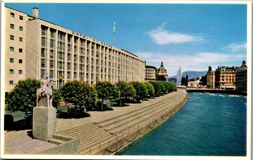 38630 - Schweiz - Geneve , Hotel du Rhone - nicht gelaufen
