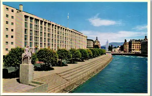 38633 - Schweiz - Geneve , Hotel du Rhone - nicht gelaufen