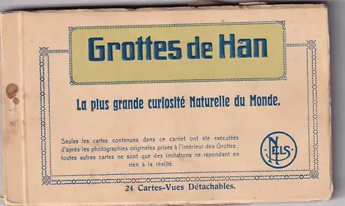 38659 - Belgien - Grottes de Han , 24 Cartes Postales - nicht gelaufen
