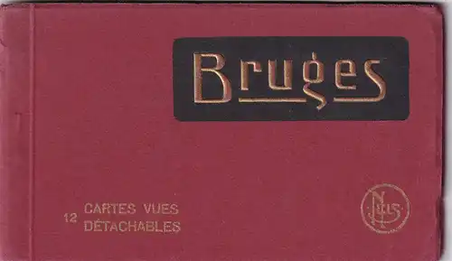 38664 - Belgien - Brügge , Bruges , 12 Cartes Postales - nicht gelaufen