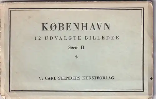 38665 - Dänemark - Kopenhagen , Kobenhavn , 12 AK , Leporello - nicht gelaufen