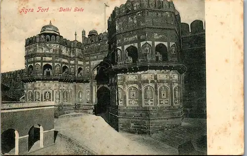 38678 - Indien - Agra Fort , Delhi Gate - nicht gelaufen