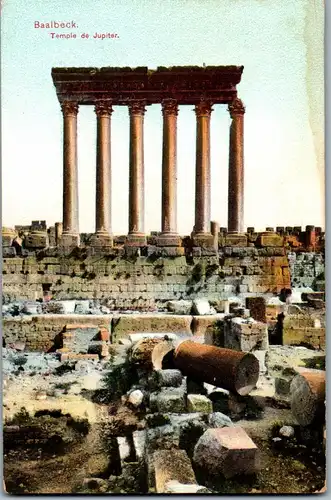 38701 - Libanon - Baalbeck , Temple de Jupiter - nicht gelaufen