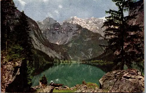 38766 - Deutschland - Obersee bei Berchtesgaden - nicht gelaufen 1925