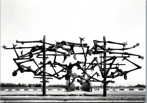 38775 - Deutschland - Dachau , KZ Gedenkstätte , Mahnmal von Nandor Glid , no AK