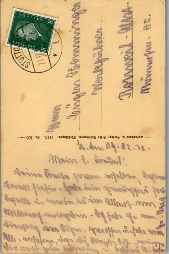 38781 - Deutschland - Nördlingen , Kunstbrunnen - gelaufen 1931