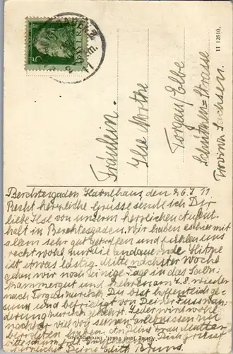 38806 - Deutschland - Königssee vom Malerwinkel - gelaufen 1911