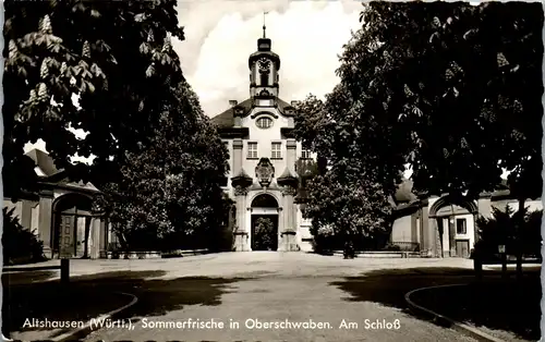 38810 - Deutschland - Altshausen , Sommerfrische in Oberschwaben , Am Schloß - gelaufen 1965