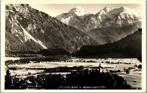 38816 - Deutschland - Ruhpolding mit Sonntaghorn , Sonntagshorn - nicht gelaufen