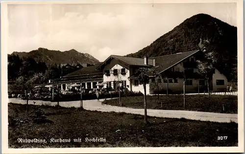 38817 - Deutschland - Ruhpolding , Kurhaus mit Hochfelln - nicht gelaufen