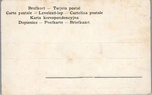 38899 - Künstlerkarte - Landschaft , Bauer auf dem Feld - nicht gelaufen