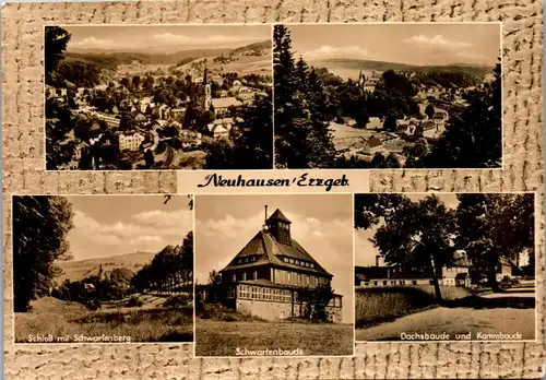 38901 - Deutschland - Neuhausen im Erzgebirge , Schwartenberg , Schwartenbaude , Dachsbaude  - nicht gelaufen