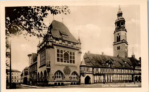 38906 - Deutschland - Celle , Museum mit Stadtkirche - nicht gelaufen