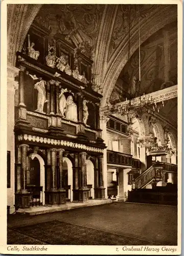 38929 - Deutschland - Celle , Stadtkirche , Grabmal Herzog Georgs - nicht gelaufen
