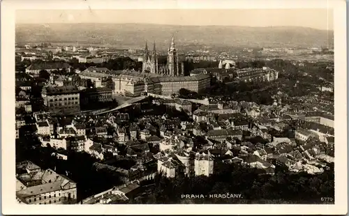 38939 - Tschechien - Praha , Prag , Panorama - gelaufen 1927