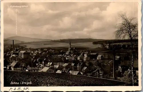 38964 - Deutschland - Sehma im Erzgebirge , Fichtelberg , Feldpost - gelaufen 1940