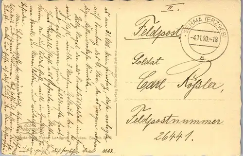 38964 - Deutschland - Sehma im Erzgebirge , Fichtelberg , Feldpost - gelaufen 1940