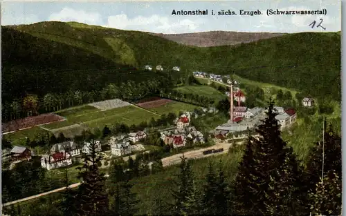 38994 - Deutschland - Antonsthal i. sächs. Erzgeb. , Schwarzwassertal - nicht gelaufen