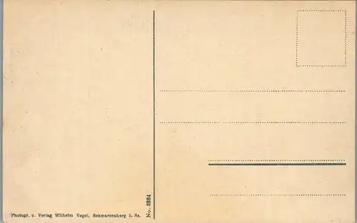 38995 - Deutschland - Schwarzenberg i. sächs. Erzgeb. - nicht gelaufen