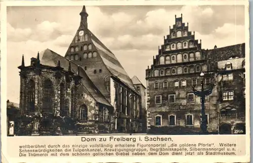 38996 - Deutschland - Freiberg , Dom - gelaufen 1940