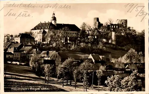 39013 - Deutschland - Frauenstein i. Erzgeb. - gelaufen 1939