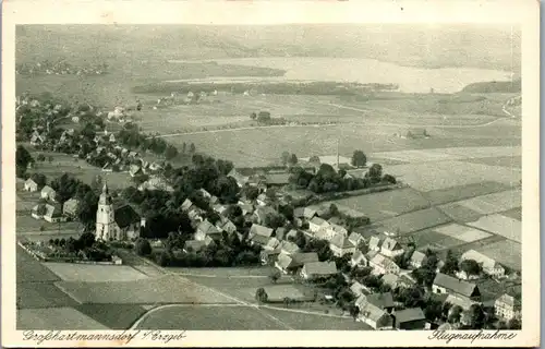 39029 - Deutschland - Großhartmannsdorf i. Erzgeb. , Fliegeraufnahme - gelaufen 1937