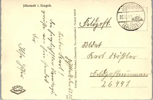 39032 - Deutschland - Jöhstadt im Erzgebirge , Mehrbildkarte - gelaufen 1940