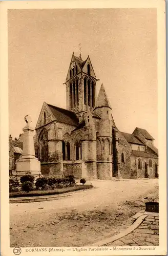 39046 - Frankreich - Dormans , L'Eglise Paroissiale - nicht gelaufen