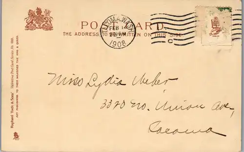 39080 - Humor - To my Luv , Don't be afraid of the little Durch Maid - gelaufen 1908