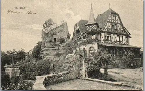 39087 - Frankreich - Zabern , Hohbarr - gelaufen 1910