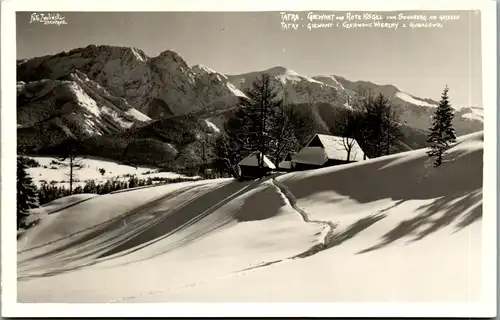 39098 - Polen - Tatra , Giewont u. Rote Kögel vom Sonnberg , Czerwone Wierchy - gelaufen 1942