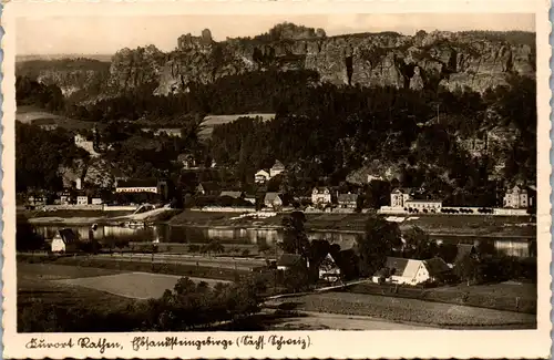 39100 - Deutschland - Rathen , Elbsandsteingebirge - gelaufen 1942