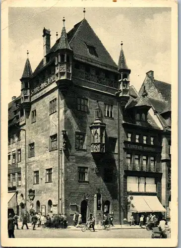 39110 - Deutschland - Nürnberg , Nassauer Haus , Feldpost - gelaufen 1941