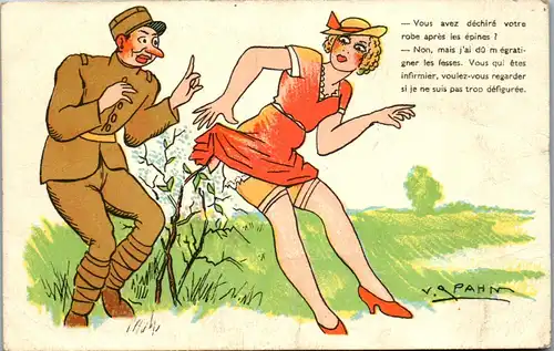 39115 - Militaria - Humor - nicht gelaufen