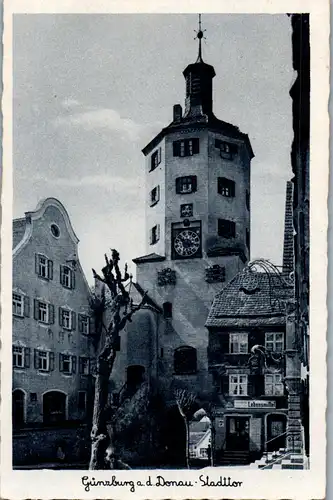 39149 - Deutschland - Günzburg a. d. Donau , Stadttor - nicht gelaufen