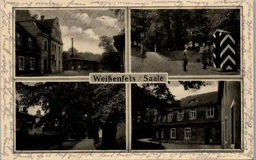 39187 - Deutschland - Weissenfels , Schloßgarten Kaserne  - gelaufen