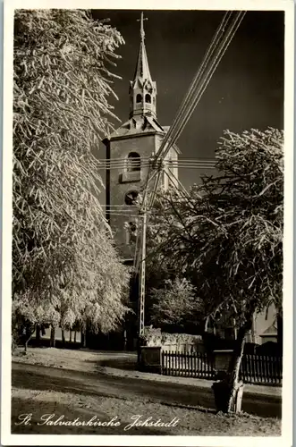 39202 - Deutschland - Jöhstadt , St. Salvatorkirche - gelaufen 1941