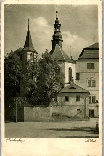 39204 - Deutschland - Sudeten , Reichenberg , Schloss - gelaufen 1941