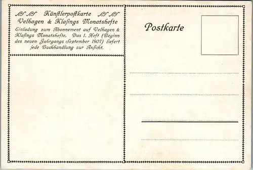 39215 - Künstlerkarte - Im Isartal , Prof. Otto Strützel , Velhagen & Klafings - nicht gelaufen